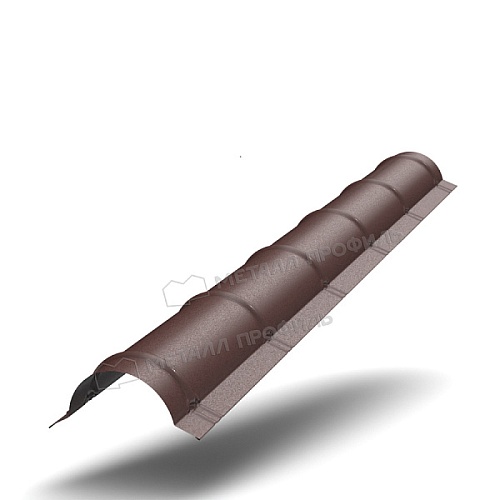 Планка конька круглого R110х2000 (VikingMP E-20-8019-0.5) Планка конька круглого R110х2000 (VikingMP E-20-8019-0.5)