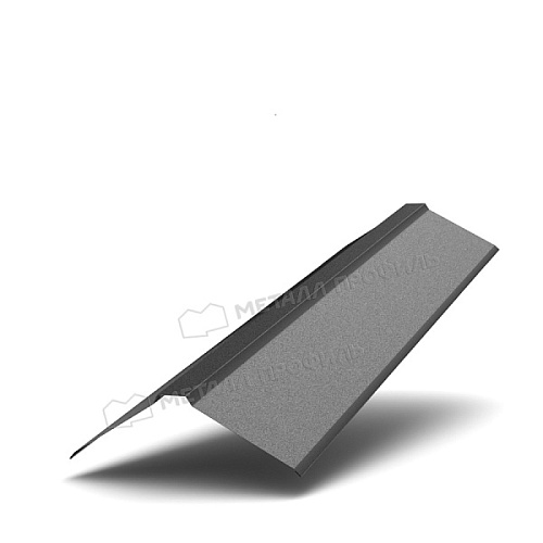 Планка конька плоского 150х150х2000 (VALORI-20-DarkGrey-0.5) Планка конька плоского 150х150х2000 (VALORI-20-DarkGrey-0.5)