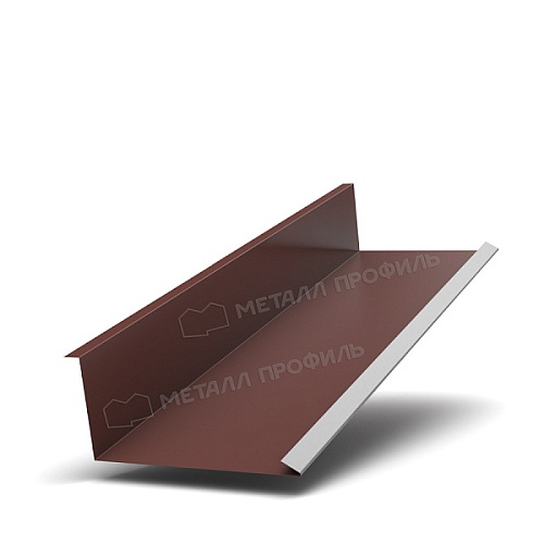 Планка примыкания нижняя 250х122х2000 (PURMAN-20-RR32-0.5) Планка примыкания нижняя 250х122х2000 (PURMAN-20-RR32-0.5)