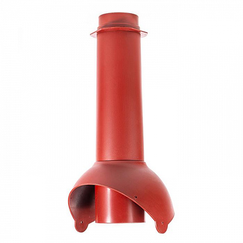 Выход канализации Krovent Pipe-VT 110 неизолированный красный