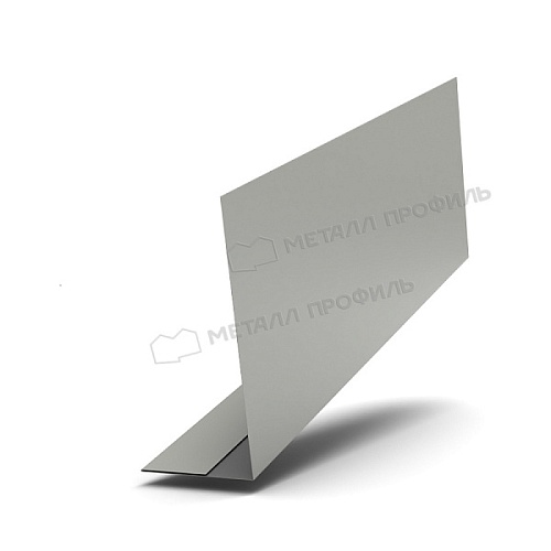 Планка карнизного свеса 250х50х3000 (PURMAN-20-9010-0.5) Планка карнизного свеса 250х50х3000 (PURMAN-20-9010-0.5)