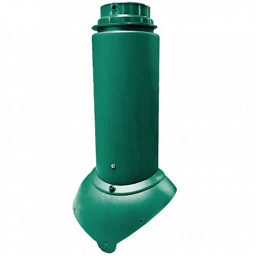 Выход канализации Krovent Pipe-VT 110/125 изолированный зеленый