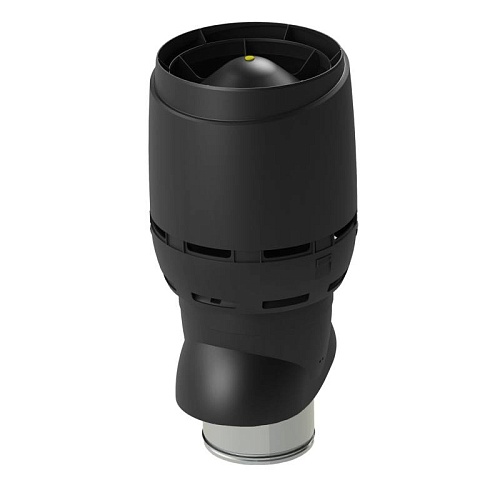 Выход вентиляционный Vilpe Flow XL 250/ИЗ/500 черный Выход вентиляционный Vilpe Flow XL 250/ИЗ/500 черный