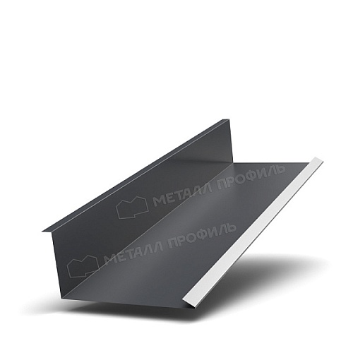 Планка примыкания нижняя 250х122х2000 (PURMAN-20-7024-0.5) Планка примыкания нижняя 250х122х2000 (PURMAN-20-7024-0.5)