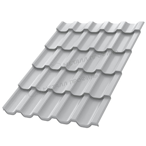 Металлочерепица МеталлПрофиль Трамонтана-ML NormanMP (ПЭ-01-9006-0.5) Металлочерепица МеталлПрофиль Трамонтана-ML NormanMP (ПЭ-01-9006-0.5)