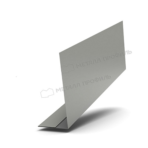 Планка карнизного свеса 200х30х2000 NormanMP (ПЭ-01-9002-0.5)