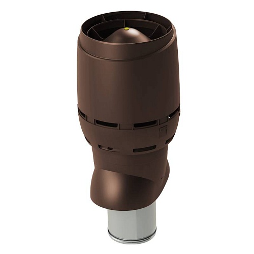 Выход вентиляционный Vilpe Flow XL 200/ИЗ/500 коричневый Выход вентиляционный Vilpe Flow XL 200/ИЗ/500 коричневый