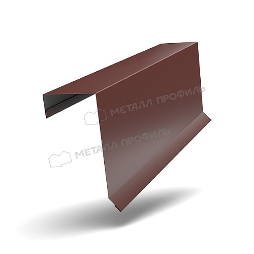 Планка торцевая кровельная FASTCLICK 65х130х2000 (PURMAN-20-RR32-0.5) Планка торцевая кровельная FASTCLICK 65х130х2000 (PURMAN-20-RR32-0.5)