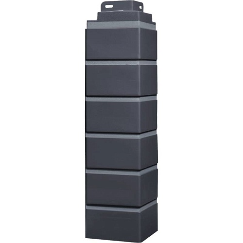 Наружный угол Кирпич KLINKER, графит