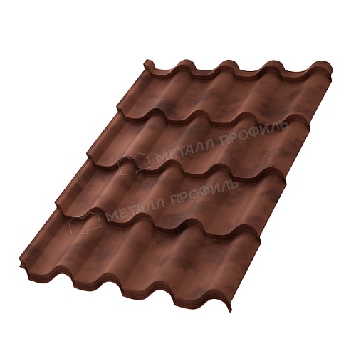 Металлочерепица МеталлПрофиль Монтерроса-ML (КЛМА-02-Anticato-0.5) Металлочерепица МеталлПрофиль Монтерроса-ML (КЛМА-02-Anticato-0.5)
