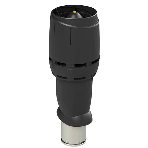 Выход вентиляционный Vilpe Flow 160/ИЗ/700 черный Выход вентиляционный Vilpe Flow 160/ИЗ/700 черный