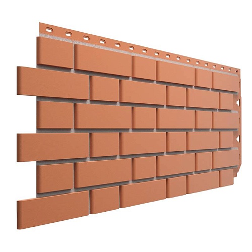 Фасадная панель Docke Standard Флемиш, Красный