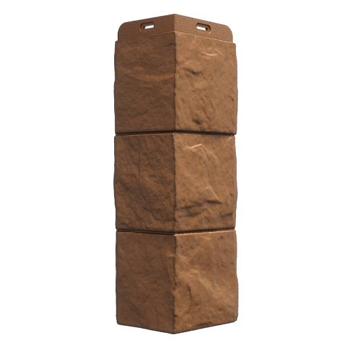 Угол наружный для фасадных панелей Docke Premium, Fels, Терракотовый